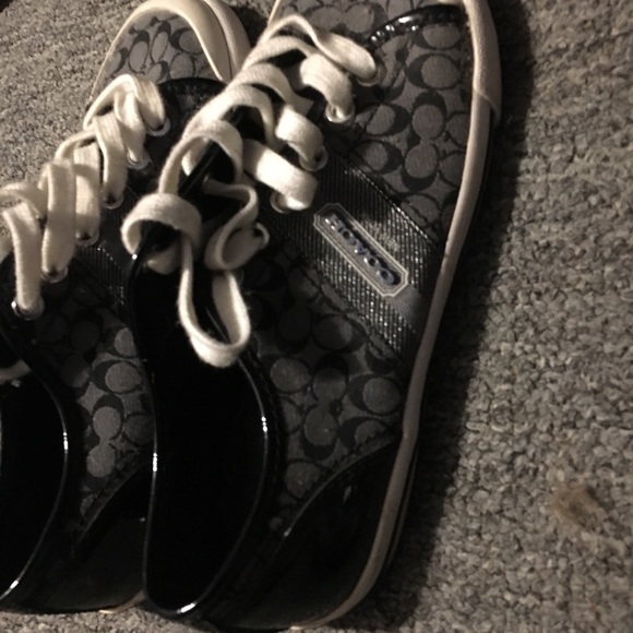 Coach sneakers worn once - Picture 3 of 3